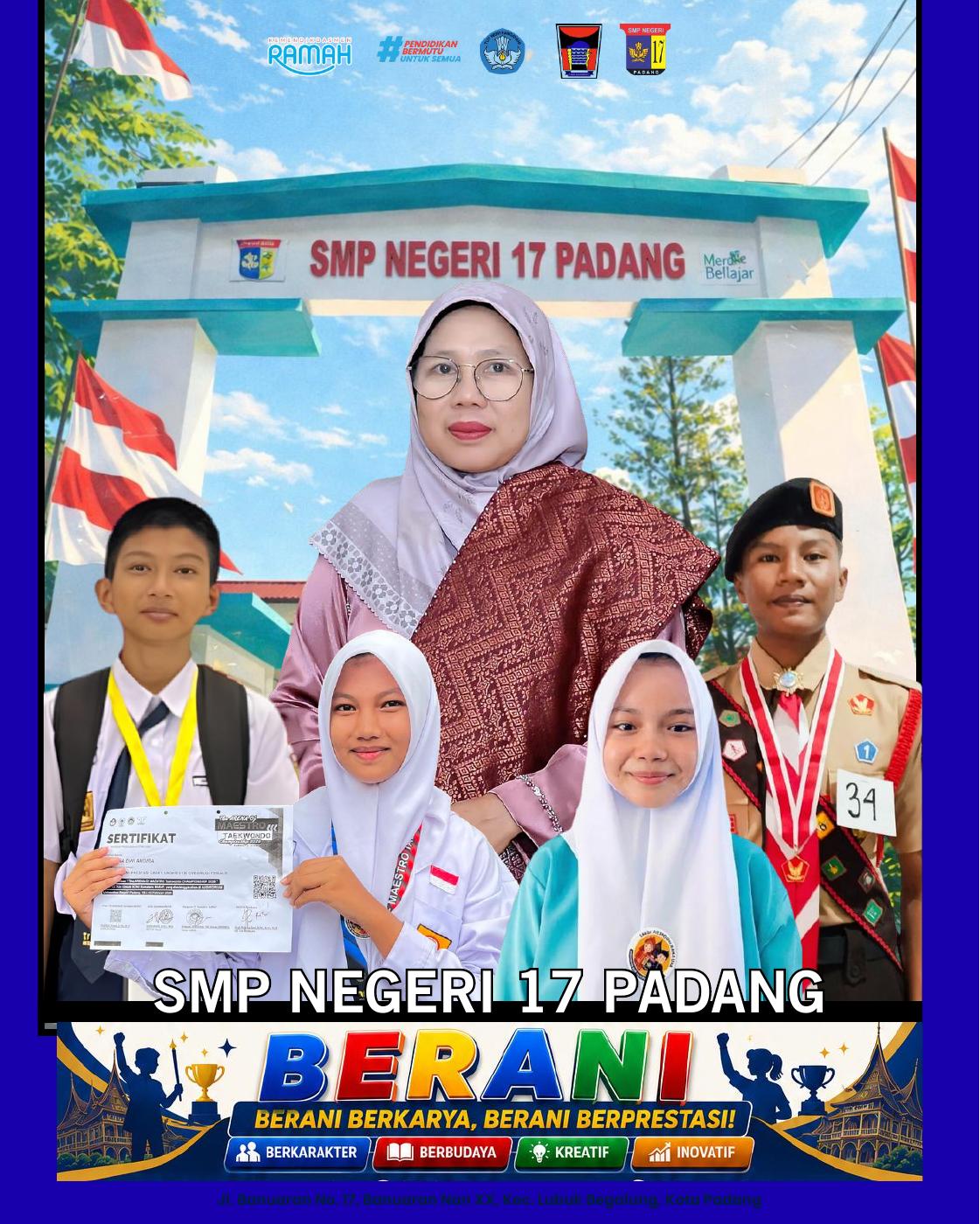 Sampul Buku Profil SMP Negeri 17 Padang